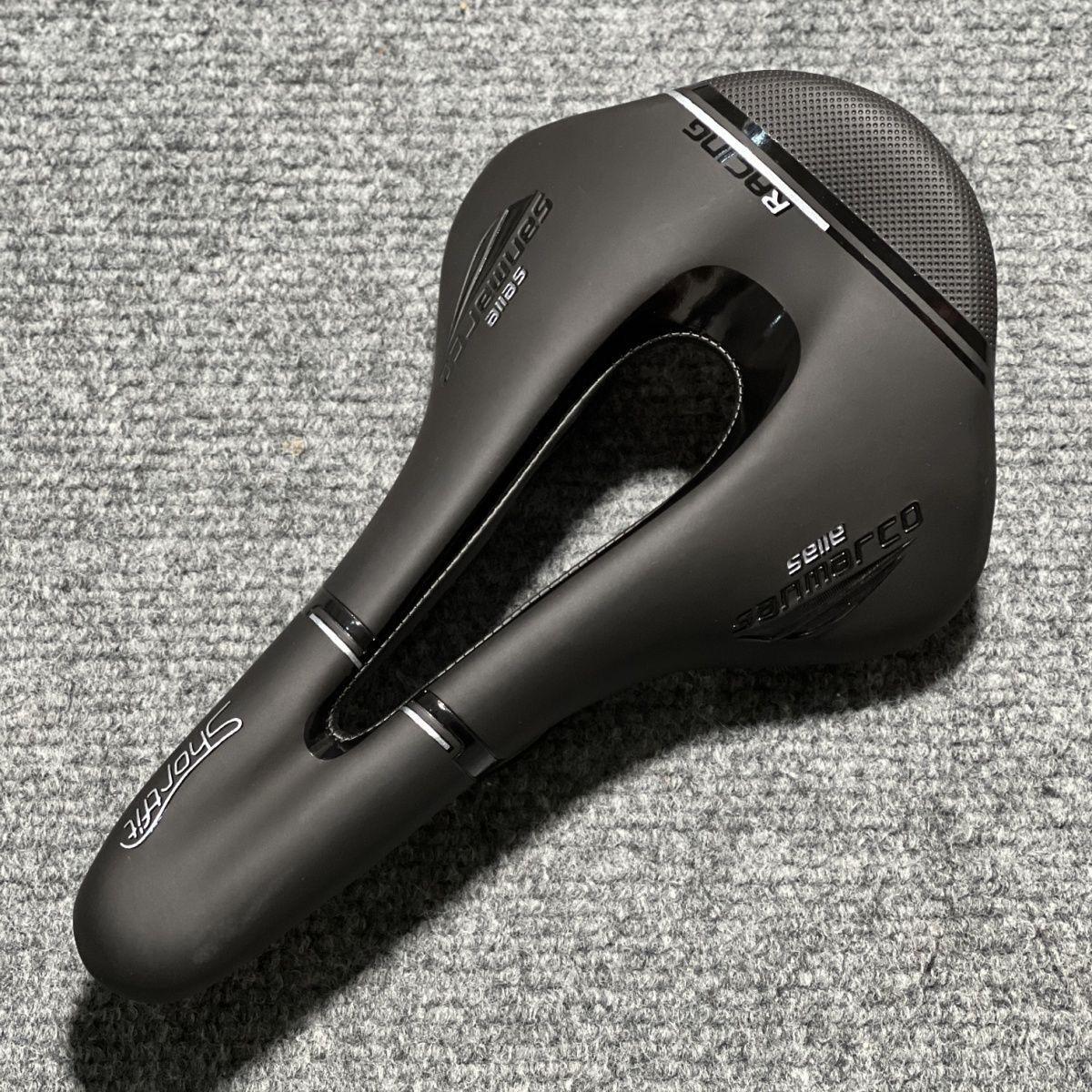 

Седло Lightning San Marco То же самое подушка Дорожный велосипед Горный велосипед Подушка с коротким носом Полое седло Dual Track чёрный