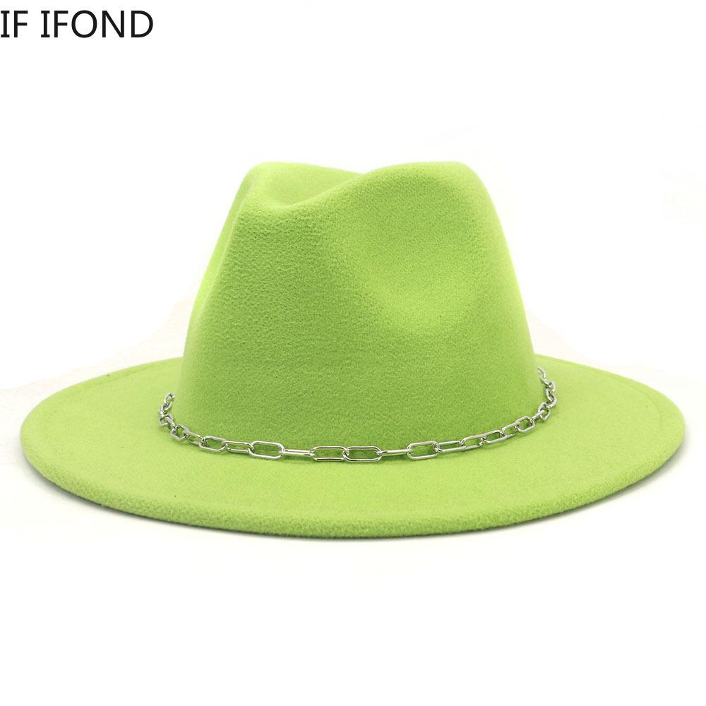 Kapelusze damskie nowa jesienno-zimowa filcowe kapelusze fedora mężczyźni Panama kościół czapka jazzowa dekoracje ślubne kapelusze sukienka pamelas para bodas