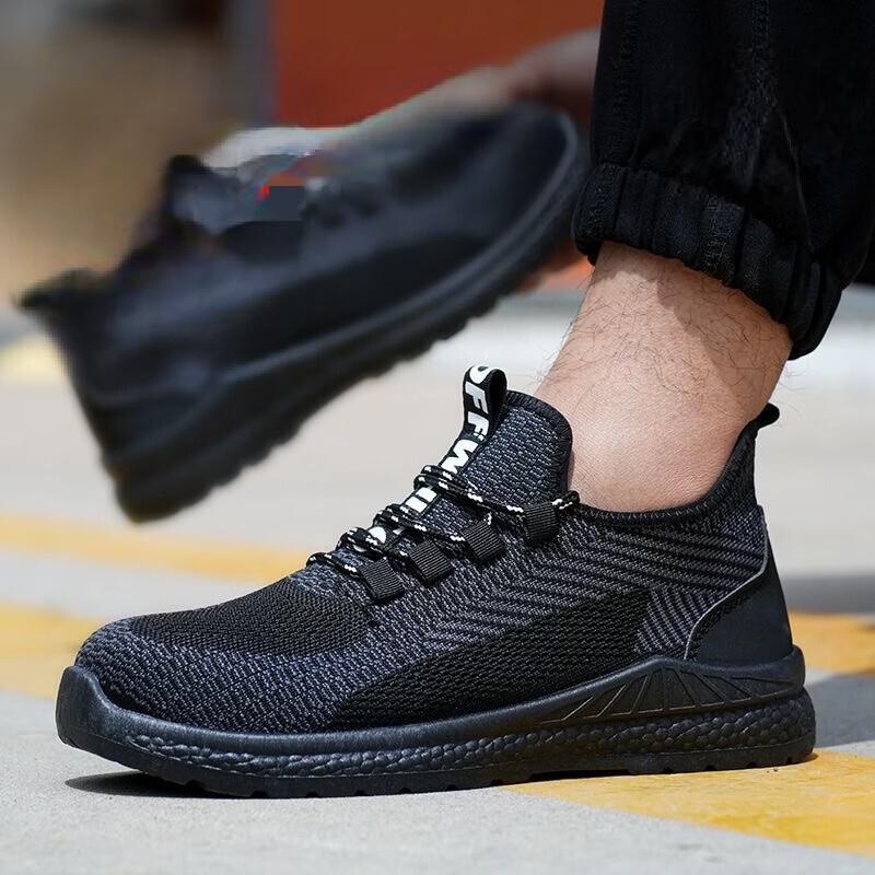 Alliance Messenger Lightweight Summer Flyknit Safety Shoes 36