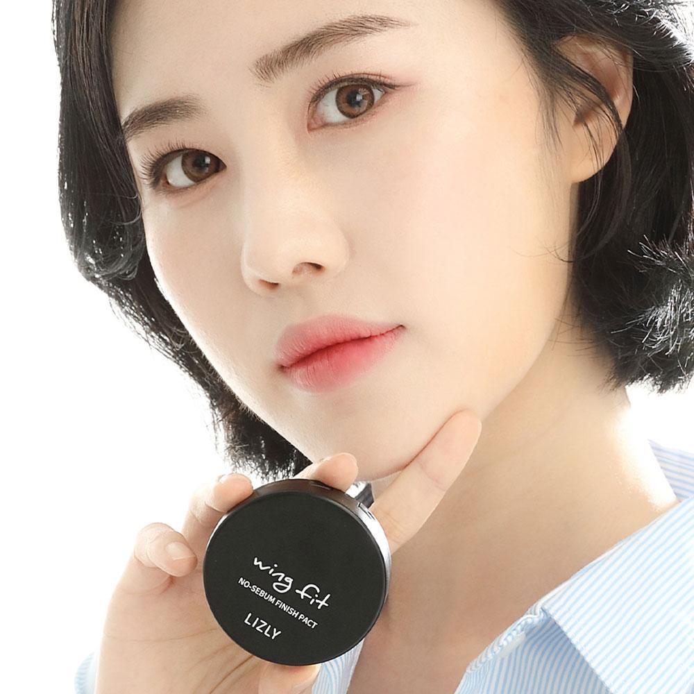 LIZLY No Sebum Finish Pact Wing Fit 6g No-sebum Powder