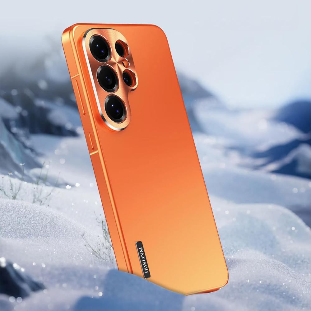 Luxury Metal Magnetic Shell Case For Samsung Galaxy S26 S25 S24 S23 S22 S21 Ultra Plus Titanium Aluminum  Full Lens Protection Phone Cover