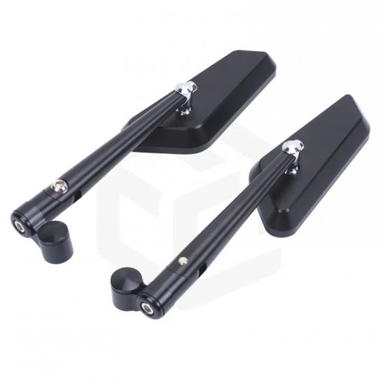 Motorcycle Side Mirrors Rearview Mirror For QJMOTO SRV250 SRV300 SRV500 SRK250 SRK600 SRK800 SRK900 Accessories