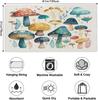 Mushroom Blue Large Beach Towel Microfiber Beach Towels for Adults Quick Dry Pool Towel Travel Compact Bath Towel Sandproof