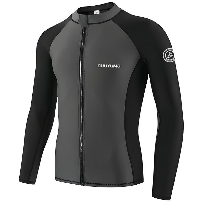 CartHub Unisex Long Sleeve Rash Guard Set Surfing Diving Snorkeling UV Protection Quick Dry Nylon Swimwear