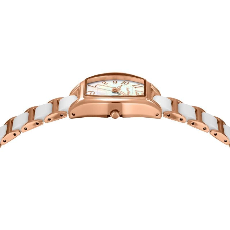 ANGELHEART Love Sports WLS21PG White Pearl Solar 21mm Watch Women's