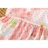 Korean Style Sweet Floral Puffy Princess Summer Dress For Little Girls
