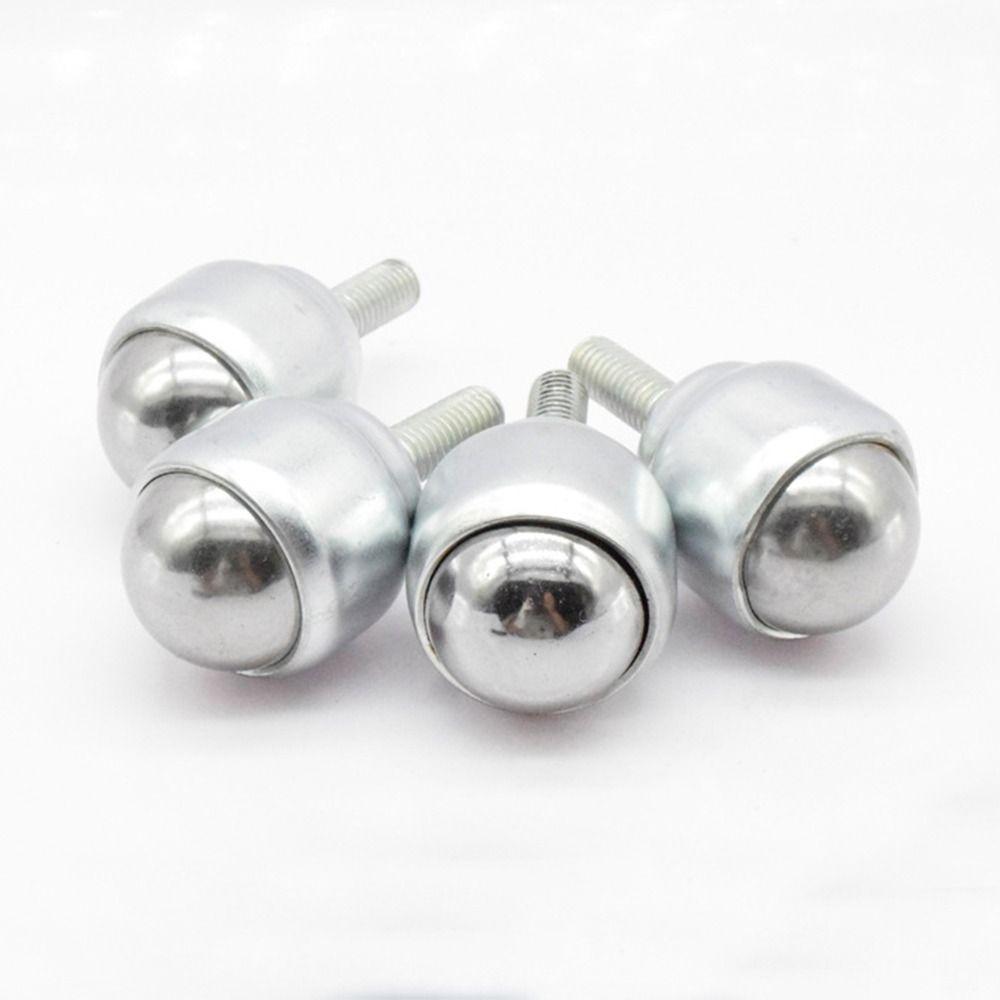 4pcs 360 Degree Rotation Ball Transfer Bearing Carbon Steel Ball Transfer Units Processing Systems