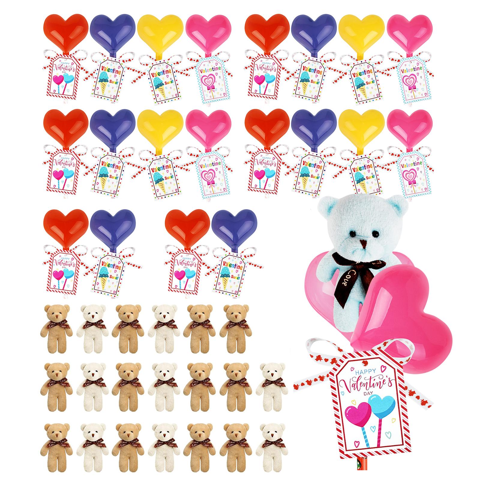 Bulk Stuffed Animals Bear Party Favors Tiny Bears Doll Bulk Stuffed Animals for Keychain Craft DIY Accessory Birthday Gifts