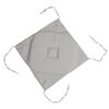 Galette de chaise - EDEN - 4 rabats - 40 x 40 cm - mastic - finition biais