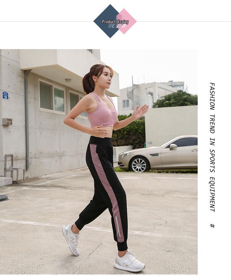 Women's Plus Size Autumn Yoga Pants – Breathable, Slimming, Loose Fit, Tapered Hem for Gym, Running, Sports