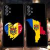 Handyhülle für Samsung Galaxy A15 A13 A35 A55 A51 A71 A41 A31 A21S A03S A05 A17 A23 A25 A33 A53 A73 5G A07 4G Hülle Moldawien Flagge