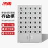 Secure Multi-Door Electronic Device Storage Locker