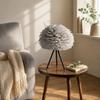 Soft Decorative Feather Lamp Shade Warm Feather Pendant Light Shade Lamp Shade Cover  Pendant Light
