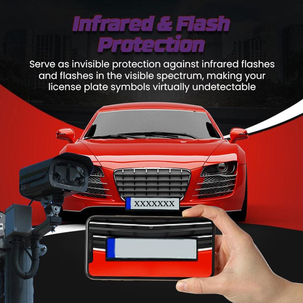 Stealth Car Plate Secure Bodyguard Spray 50ml