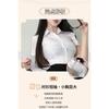 Domila Sexy Secretary Uniform Suit Seduction Hips Passion Nightclub Female White Collar Pure Desire Cosplay