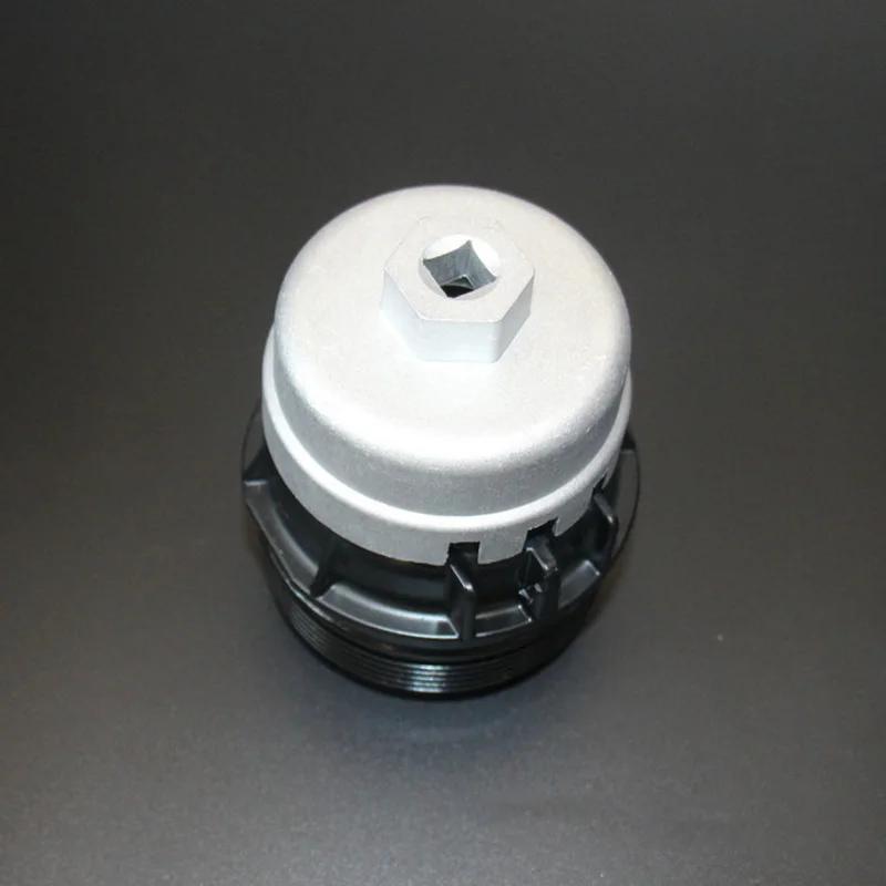 Car Oil Filter Wrench Hattype Wrench for Toyota Prius Corolla Rav4 Lexus Car Professional Aluminum Repair Tool Accessories