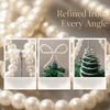 Looped Shape Christmas Tree Charm Spiral-style Xmas Ornament Funny Tree Topper Decor  Holiday