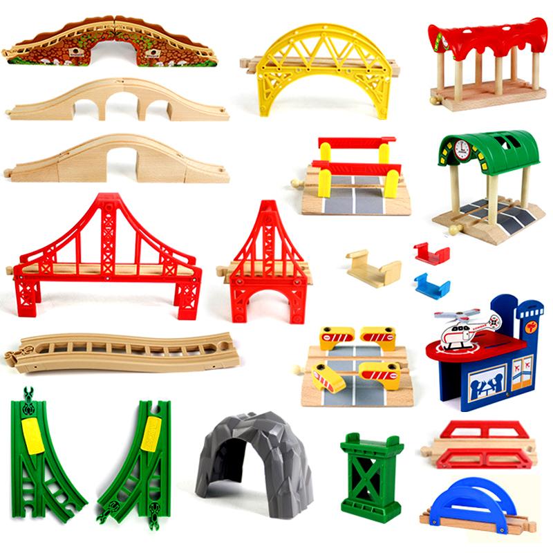 Youngsters High-Quality Railway Play sets High-Quality Wooden High-Quality Train High-Quality Track High-Quality Accessories High-Quality Beech