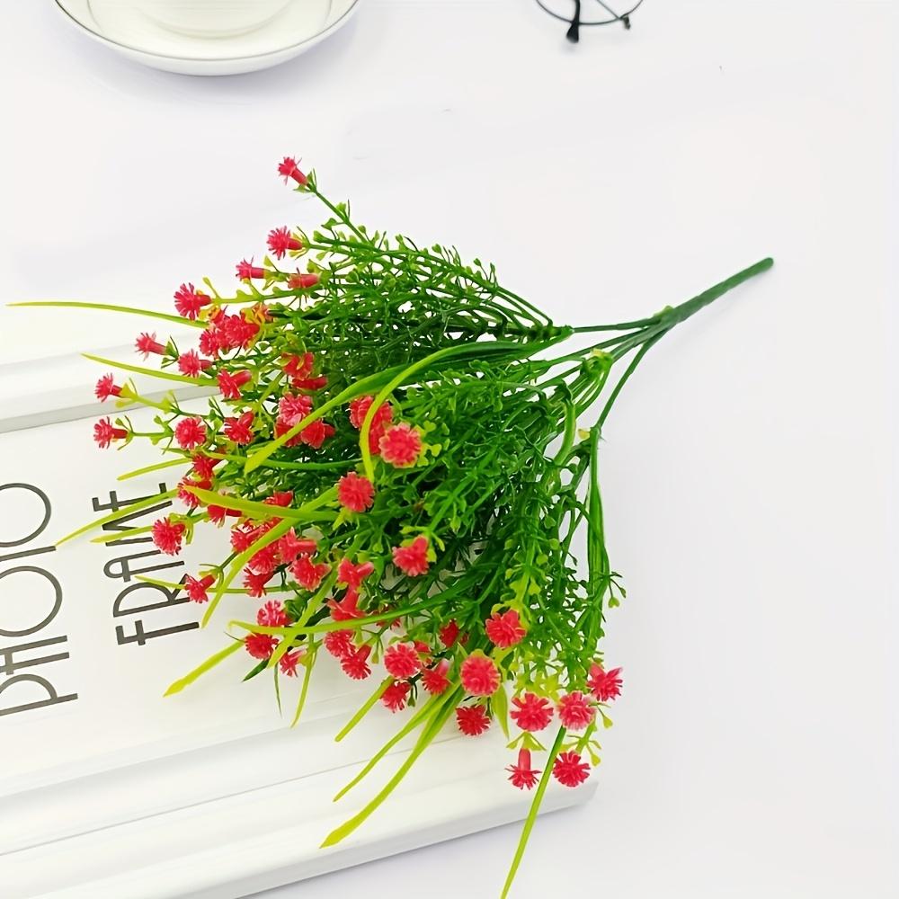 Realistic Outdoor Artificial 'S Breath, Plastic Fake Plants for Home Decoration, Weddings, Gatherings Assorted Mixed Packaging, Suitable for Indoor