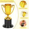 6Pcs Award Trophies Cups Soccer Medals Prize Cup Basketball Football Winners Gifts for Game School Rewarding Supplies