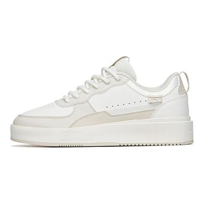 Milk Cap Non-Slip Wear-Resistant Low-Top Skate Shoes Women Sneakers White Gray 922228012-3