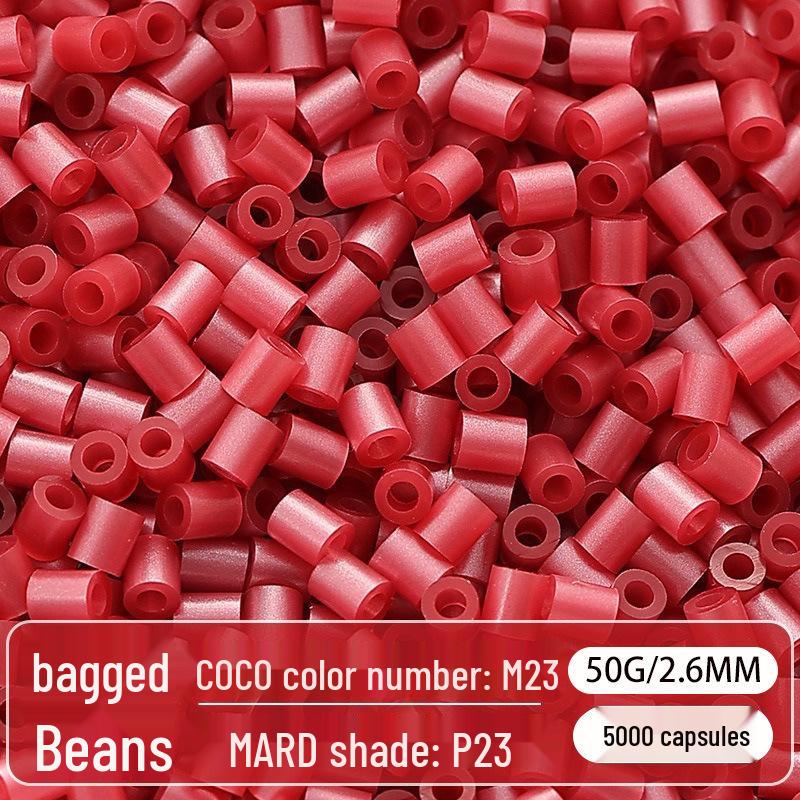 Mard Family Perler Beads P Series Pearlescent Colors 2.6mm Refill Pack - 50g Fused Beads