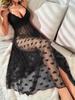 2025 Women's Lace Sheer Camisole Nightgown - Sexy & Elegant European/American Style