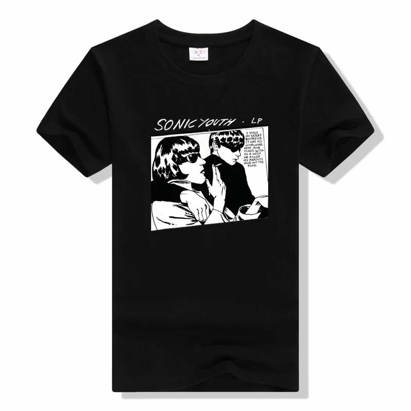Cool Sonic Youth Rock Band Clothing Graphic Tshirts Male ... L