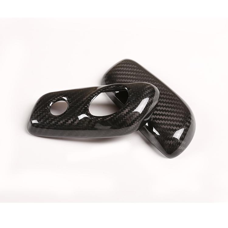 Real Carbon Fiber Gear Shift Knob Interior Decorative Head Cover for 2009-2014 Ford F-150 Raptor
