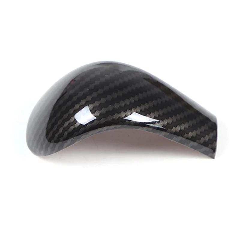 

For Nissan Pathfinder 2013-2018 ABS Carbon Fiber/Red/Black Car Gear Shifter Knob Head Cover Trim Interior Accessories