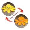 Reversible Octopus Stuffed Animal, Large Plush Octopus Cushion Pillow Toys Boris
