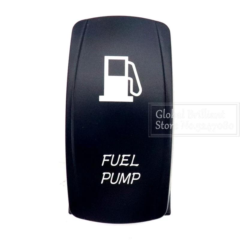 For Car Truck Marine 12V/20A 24V/10A Boat Rocker Switch Toggle 5Pin SPST / 7Pin DPDT ON-Off Switch with LED Light