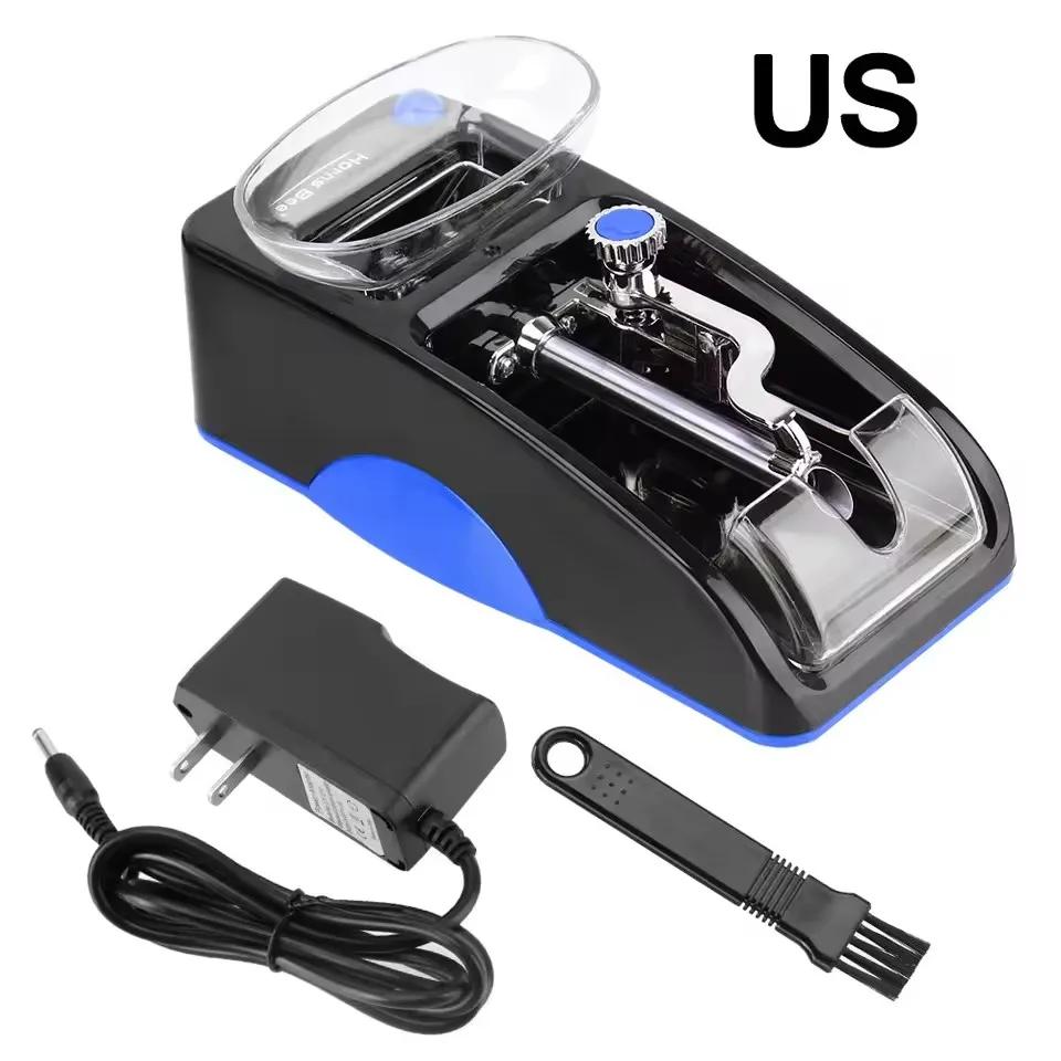EU/US Plug Electric Cigarette Rolling Machine Automatic 8mm DIY Smoking Accessories