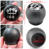 Car Handbrake Gear Shift Knob Shifter Gaiter Boot Leather Cover Auto Decor For Vauxhall/OPEL CORSA C COMBO 01-06 Car