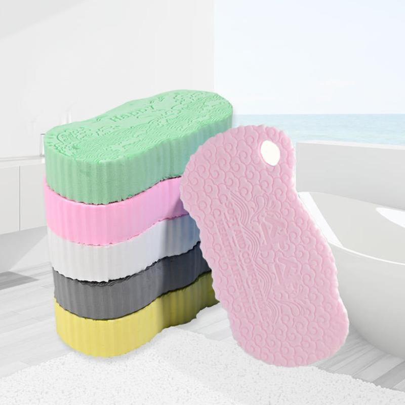 Painless Bath Sponge Brush Exfoliating Scrubber Magic Rub Mud Sponge For Adults Baby Kids Household Shower Scrub Cloth Bathing