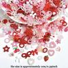 WTEMPO Mini 3D Resin Nail Art Decorations Mixed Flower/Bow/Heart/Rose/Moon/Star Designs Crafts Making Accessories DIY Decorations Supplies