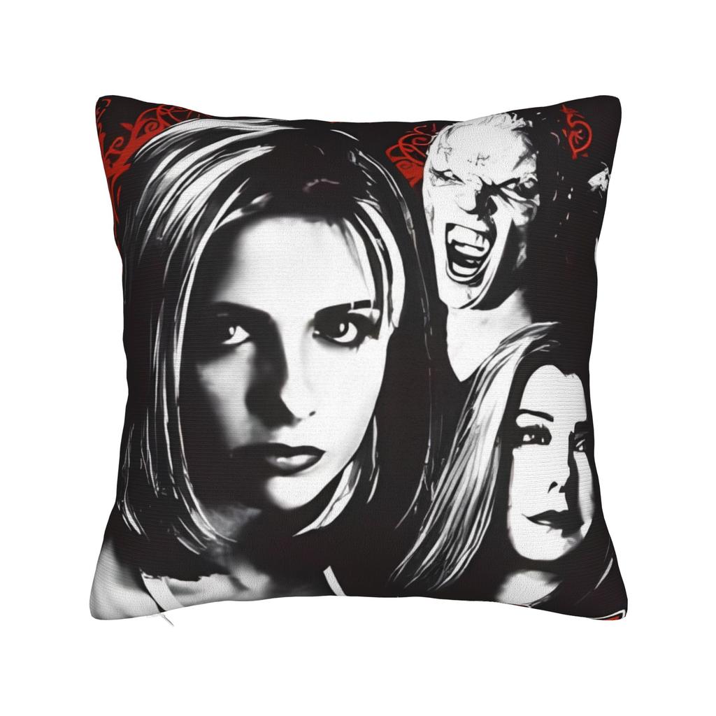 Pillow Case Buffys the V-Vampire Slayer Comfy  Pillow Cover For Office Car Home Decor Cute Funny Pillowcases