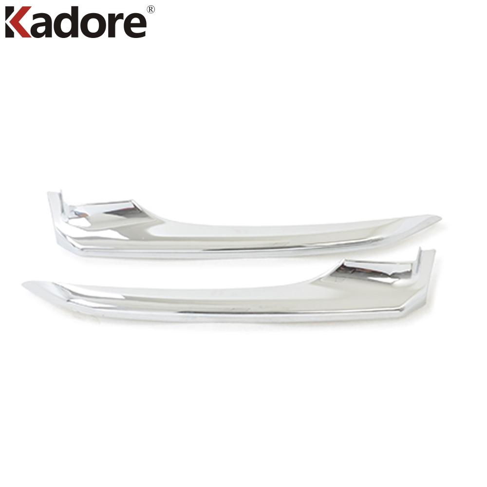 For Toyota Camry 70 SE XSE 2018   Carbon Fiber Car Front Bottom Bumper Corner Cover Trim Molding Strip Accessories