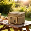 30/42L Picnic Storage Bag Foldable Storage Boxes Thickened Camping Storage Bag  Outdoor