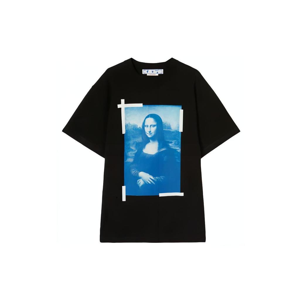 Off-White Monalisa Short-sleeve T-shirt OMAA038C99JER0021045