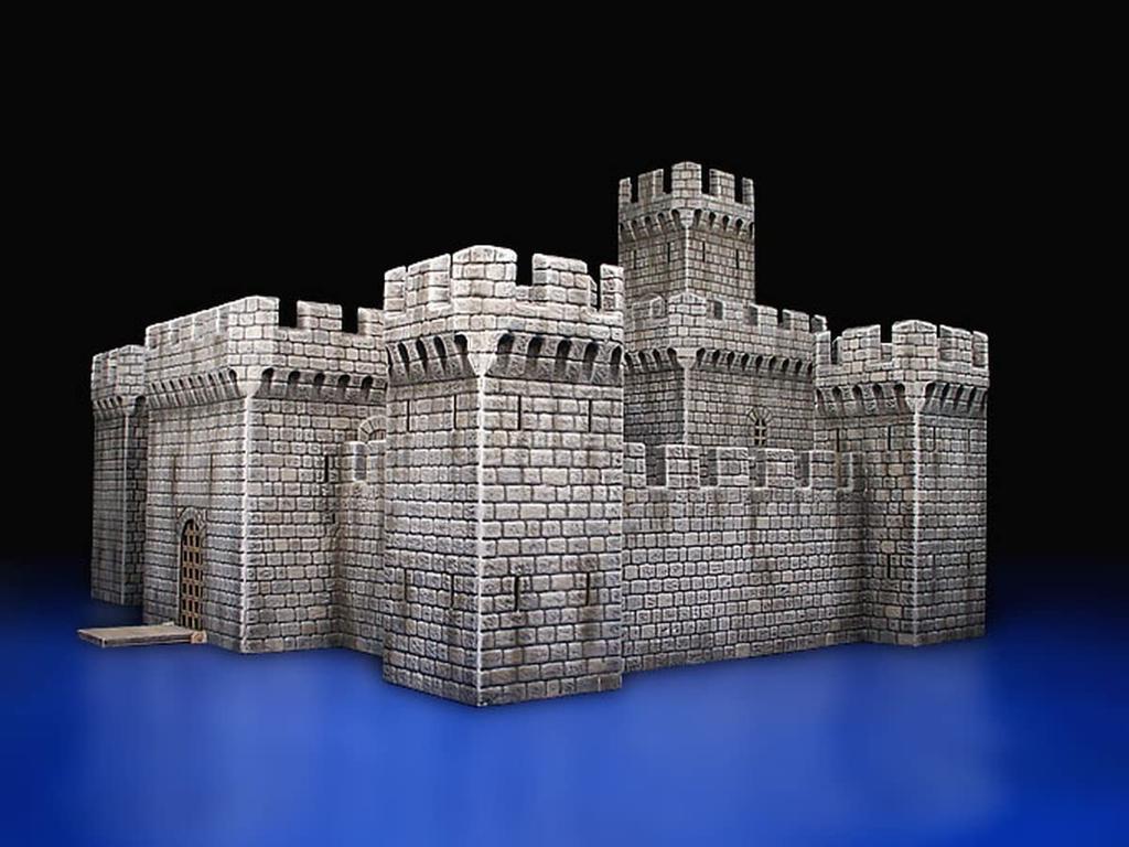 Miniart Medieval Castle Plastic Model MA72005 1/72