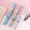 Women’s Punch-Free Elastic Belt: Versatile Canvas with Pin Buckle for Students