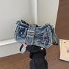 Crossbody Bag, Motorcycle-style Backpack, Commuting Bag, Dumpling Bag, Single-shoulder Small Square Bag