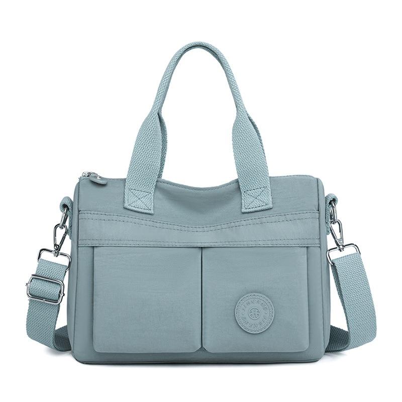 Simple Commuter Tote Women's Bag Autumn New Handbag Women's Nylon Cloth Shoulder Messenger Bag Mother Bag