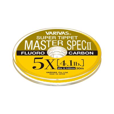 Varivas Super Tippet Master Spec II Fluorocarbon 5X 30m Natural 4.1LB
