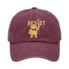 Baseball Cap With Retro , Cotton Washable Adjustable, A Gift For Friends