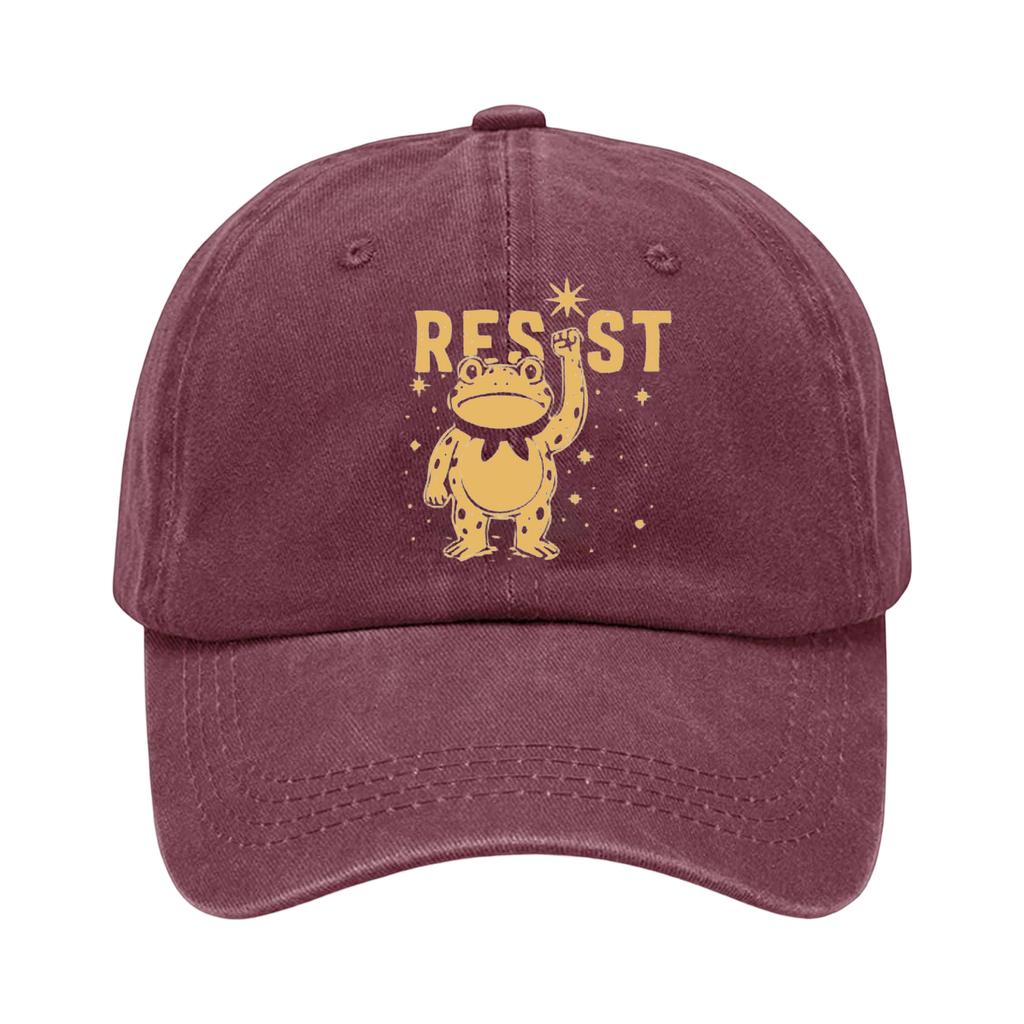 Baseball Cap With Retro , Cotton Washable Adjustable, A Gift For Friends