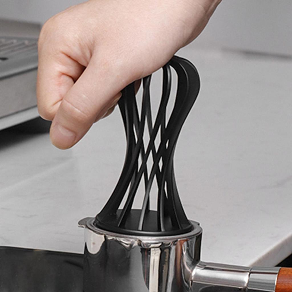 Espresso Hand Tamper Distributor Leveler Coffee Ground Press Tool Stainless Steel
