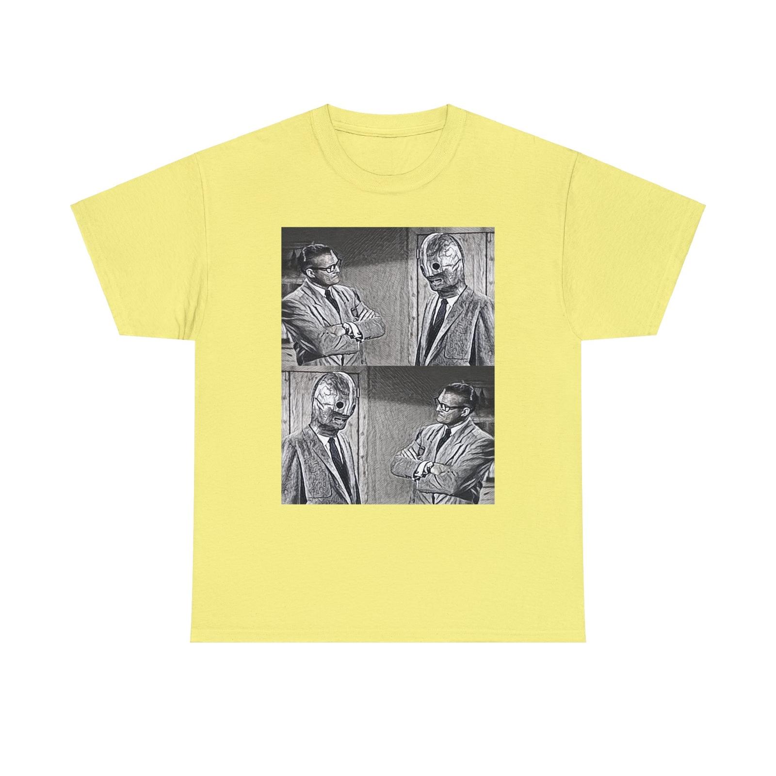 The Perils of Superman Lead Mask Graphic Print SS Unisex Heavy Cotton Tee Unisex T-Shirt XXL