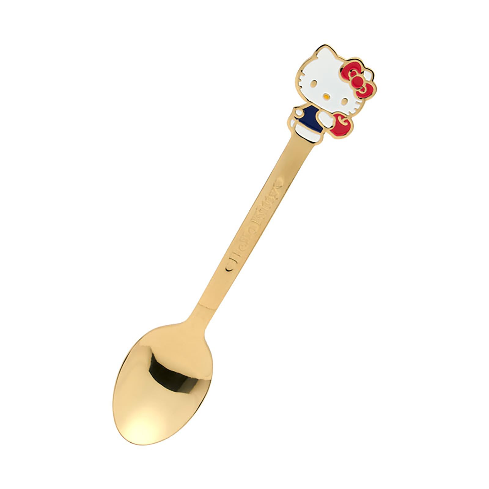 Sanrio Hello Kitty Нержавеющая сталь Нержавеющая сталь 313637 Ложка, Посуда, Столовые приборы,
